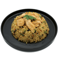 Riz poulet 35dh